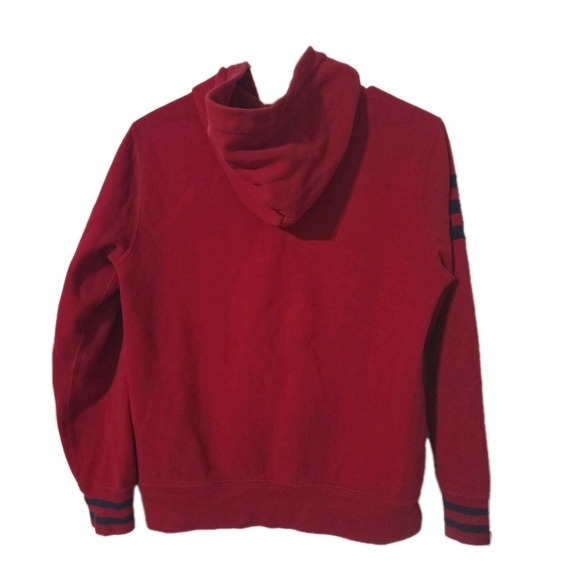 Polo Ralph Lauren Youth  14-16 Big Pony Zip Hoodie Red Hooded Sweatshirt - Picture 4 of 4